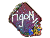 Sticker | rigoN (Glitter) | Rio 2022 image