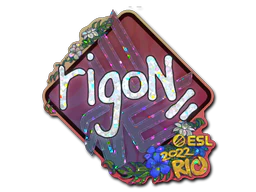 Sticker | rigoN (Glitter) | Rio 2022 image
