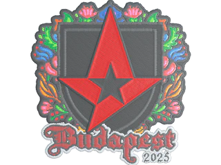 Sticker | Astralis (Embroidered) | Budapest 2025