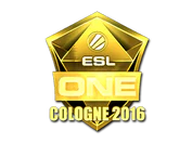 Sticker | ESL (Gold) | Cologne 2016 image