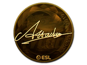 Sticker | Attacker (Gold) | Katowice 2019 image