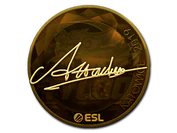 Sticker | Attacker (Gold) | Katowice 2019 image