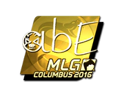 Sticker | abE (Gold) | MLG Columbus 2016 image