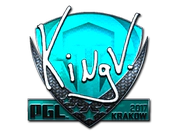 Sticker | kNgV- (Foil) | Krakow 2017 image