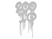 Sealed Graffiti | 200 IQ (Shark White) image