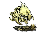 Sticker | S1ren (Gold) | Antwerp 2022 image