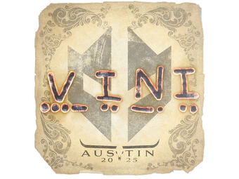 Sticker | VINI | Austin 2025 image