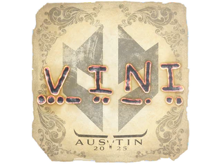 Sticker | VINI | Austin 2025