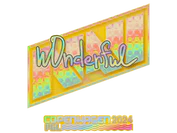 Sticker | w0nderful (Holo) | Copenhagen 2024 image