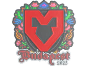 Sticker | MOUZ (Embroidered) | Budapest 2025 image
