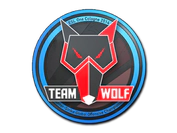 Sticker | MTS GameGod Wolf | Cologne 2014 image