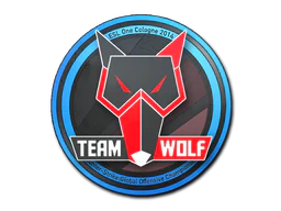 Sticker | MTS GameGod Wolf | Cologne 2014