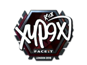 Sticker | Xyp9x (Foil) | London 2018 image
