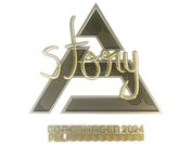 Sticker | story (Gold) | Copenhagen 2024 image