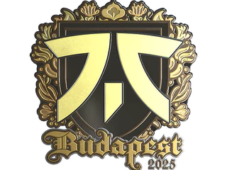Sticker | fnatic (Gold) | Budapest 2025