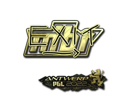 Sticker | exit (Gold) | Antwerp 2022 image