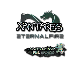 Sticker | XANTARES (Glitter) | Antwerp 2022 image