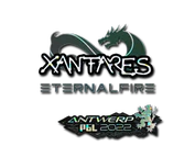 Sticker | XANTARES (Glitter) | Antwerp 2022 image