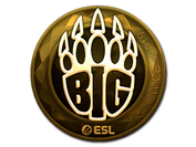 Sticker | BIG (Gold) | Katowice 2019 image