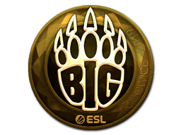 Sticker | BIG (Gold) | Katowice 2019 image