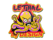 Sticker | Yellow Lethal image