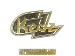 Sticker | Keoz (Gold) | Copenhagen 2024