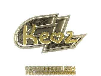 Sticker | Keoz (Gold) | Copenhagen 2024 image