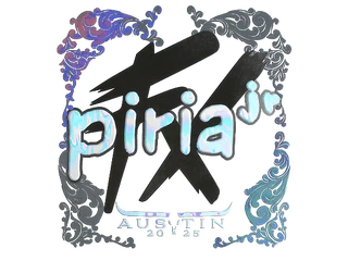 Sticker | piriajr (Holo) | Austin 2025