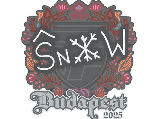 Sticker | snow | Budapest 2025