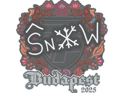Sticker | snow | Budapest 2025 image