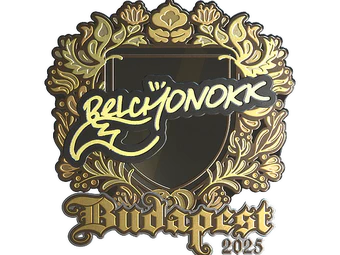 Sticker | BELCHONOKK (Gold) | Budapest 2025 image