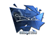 Sticker | DEVIL (Foil) | Cologne 2016 image