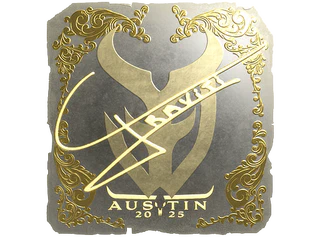 Sticker | Graviti (Gold) | Austin 2025