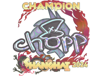Sticker | chopper (Holo, Champion) | Shanghai 2024 image