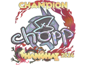 Sticker | chopper (Holo, Champion) | Shanghai 2024 image