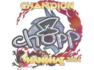 Sticker | chopper (Holo, Champion) | Shanghai 2024