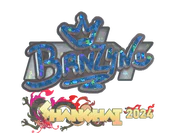 Sticker | brnz4n (Glitter) | Shanghai 2024 image