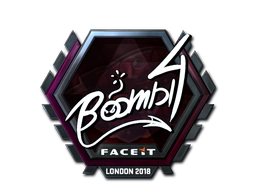 Sticker | Boombl4 (Foil) | London 2018 image
