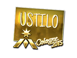 Sticker | USTILO (Gold) | Cologne 2015 image