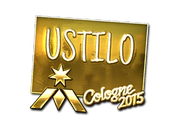Sticker | USTILO (Gold) | Cologne 2015 image