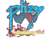 Sticker | phzy (Glitter) | Shanghai 2024 image
