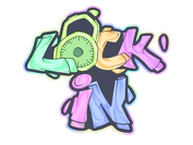 Sticker | Lock In image