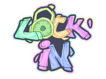 Sticker | Lock In image