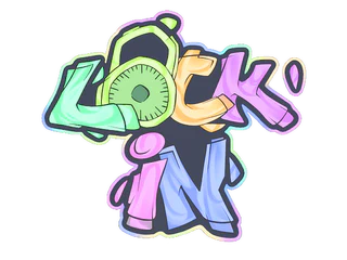 Sticker | Lock In