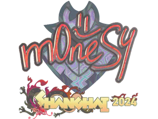 Sticker | m0NESY (Holo) | Shanghai 2024