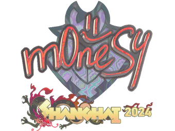 Sticker | m0NESY (Holo) | Shanghai 2024 image