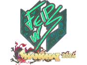 Sticker | felps (Holo) | Shanghai 2024 image