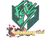 Sticker | felps (Holo) | Shanghai 2024 image