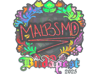 Sticker | malbsMd (Holo) | Budapest 2025