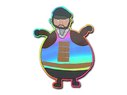 Sticker | Poorly Drawn Balkan (Holo) image